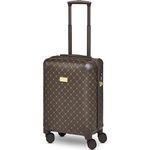 Lazarotti Kleiner Kabinen-Koffer|Cabin-Trolley 38 x 22 x 55 cm | leichtes hybrides Material mit Logo Druck & Eckenschutz | 4 Doppelrollen & TSA-Schloss für Damen & Herren (Palermo) - Preisvergleich