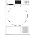 Sharp KD-HHB7S7PW2-DE, Wärmepumpentrockner, A++, Fassungsvermögen 7 kg, Standgerät, Breite 60 cm, weiß - Preisvergleich