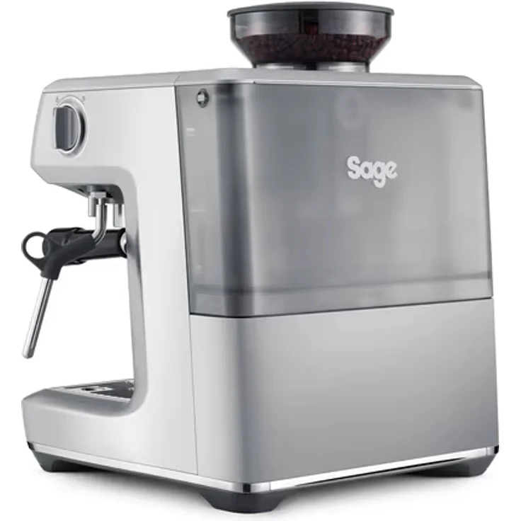 Sage SES876 BSS the Barista Express Impress Siebträgermaschine mit Mahlwerk 15 bar, PID-Temperaturregelung, gebürstetes Edelstahlgrau – Bild 5