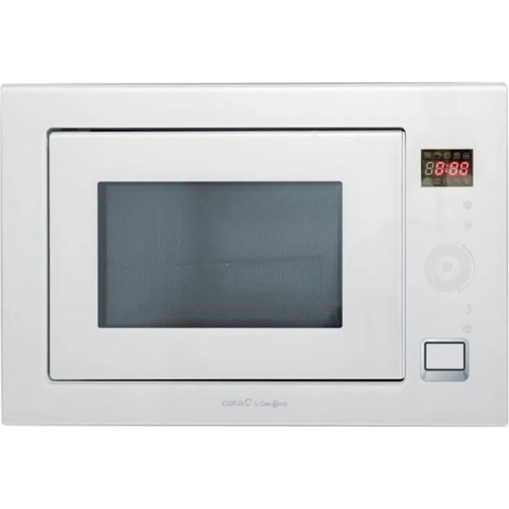 Cata MC25GTCWH Mikrowelle, Einbaugerät, 25 Liter Garraum, 1000W, Display, weiß