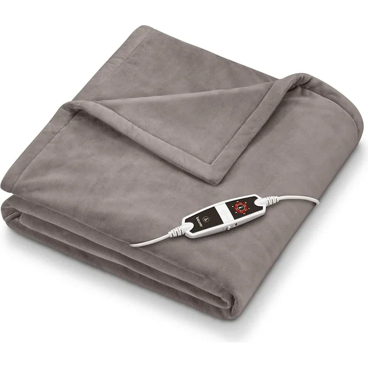 Beurer XXL Wärmezudecke HD 150 Cosy Taupe – Bild 1