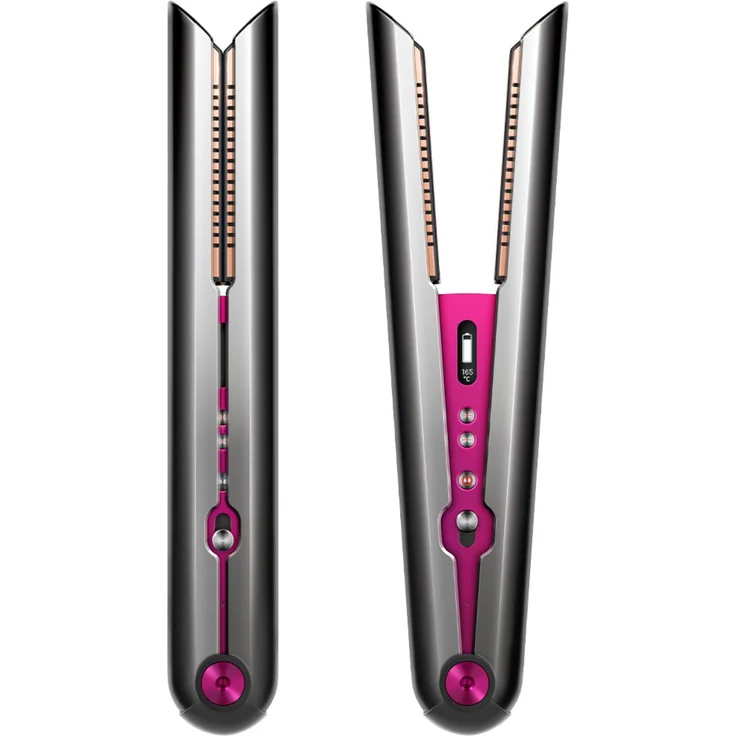 Dyson Corrale Fuchsia, kabellos, Biegsame Platten & Akkubetrieben mit intelligenter Temperaturregulierung, fuchsia/iron für seidig glattes Haar – Bild 1