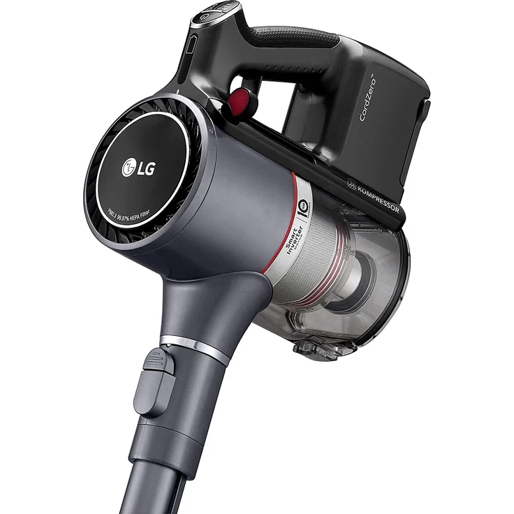LG CordZero A9K-PRO1G Handstaubsauger, 60 min Akkubetrieb, Akkuwechsel-Option, 3 Saugmodi, inkl. 2 Akkus, Iron Grey – Bild 5