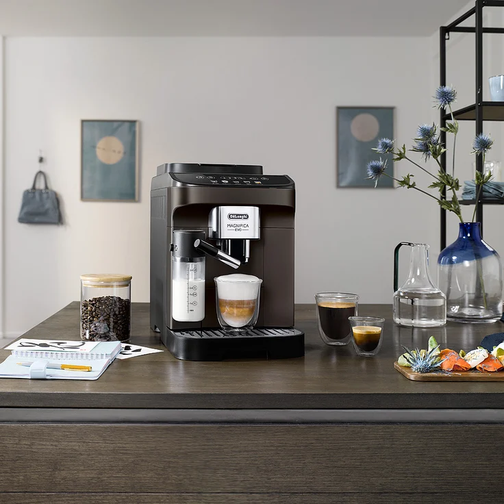 De'Longhi ECAM290.61.B Magnifica Evo Milk Kaffeevollautomat, mit Milchbehälter, schwarz – Bild 6