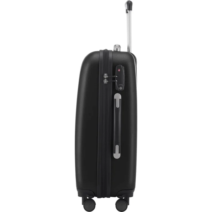 Hauptstadtkoffer Wedding Handgepäck Hartschalen Koffer Trolley Rollkoffer Reisekoffer, TSA, 55 cm, 42 Liter Schwarz – Bild 4