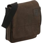 Strellson Leder Umhängetasche Richmond Jeremy, schwarz