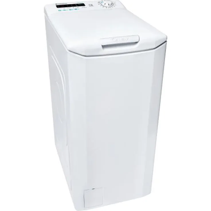 Candy Smart CSTG 262DE/1-S, Toplader-Waschmaschine, E, Fassungsvermögen 6 kg, Standgerät, Breite 41 cm, weiß