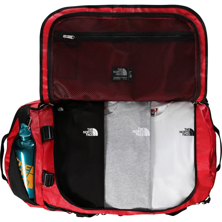 The North Face Reisetasche Rucksack L Base Camp Duffel TNF Red, TNF, schwarz – Bild 3