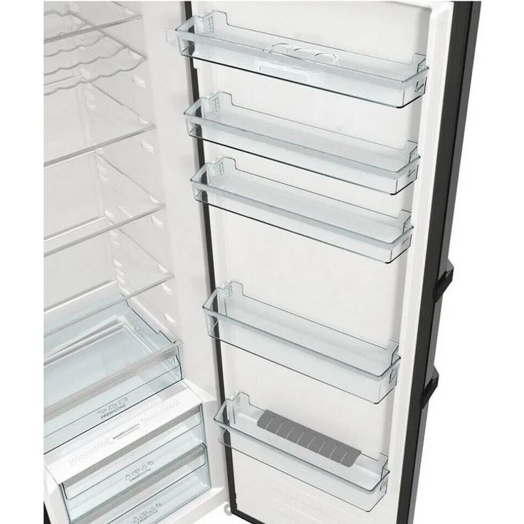 Gorenje R 619 DABK 6 Kühlschrank, freistehend, schwarz, Schnellkühlen, Abtauautomatik, Breite 59.5 cm, Energieklasse D – Bild 7