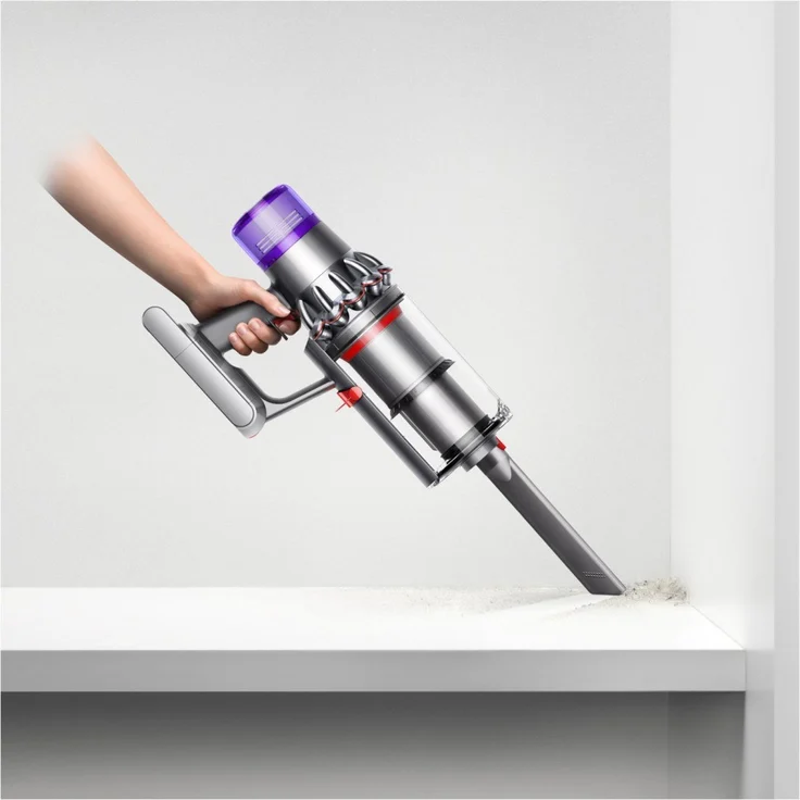 Dyson V11 Absolute Handstaubsauger (2022), 60 min Akkubetrieb, Akkuwechsel-Option, Nachmotorfilter, 419650-01, blau nickel – Bild 5