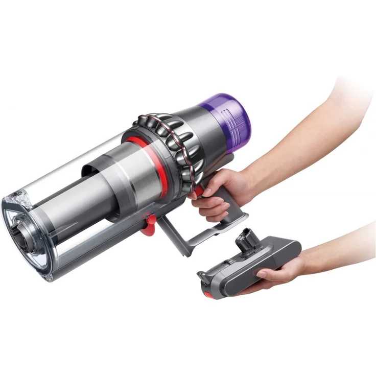Dyson V11 Absolute Handstaubsauger (2022), 60 min Akkubetrieb, Akkuwechsel-Option, Nachmotorfilter, 419650-01, blau nickel – Bild 2