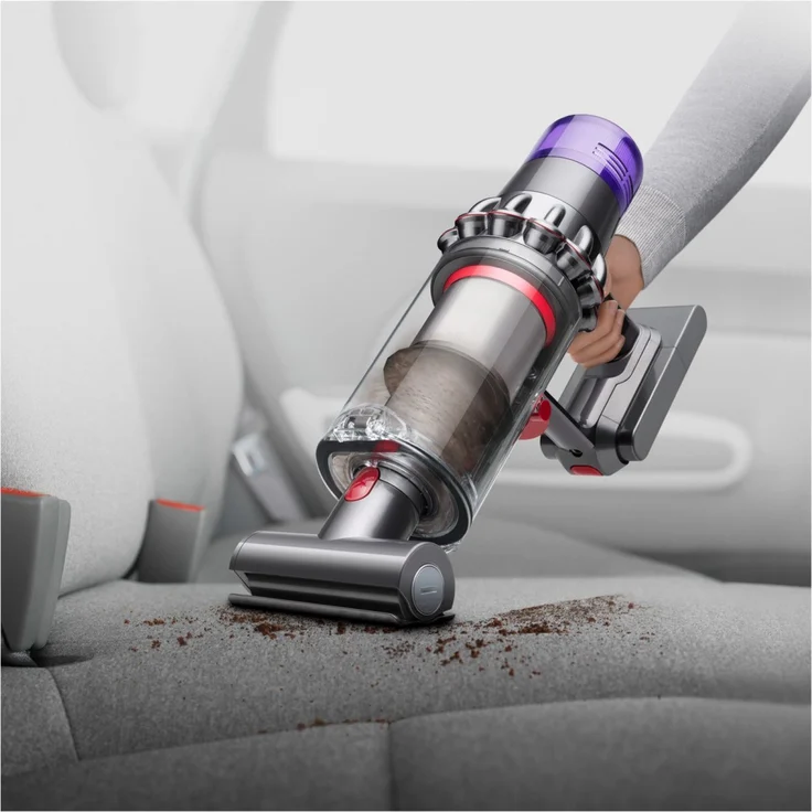 Dyson V11 Absolute Handstaubsauger (2022), 60 min Akkubetrieb, Akkuwechsel-Option, Nachmotorfilter, 419650-01, blau nickel – Bild 6