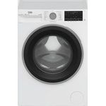 Beko B3WFU58415W1, Frontlader-Waschmaschine, A, Fassungsvermögen 8 kg, Standgerät, Breite 60 cm, weiß