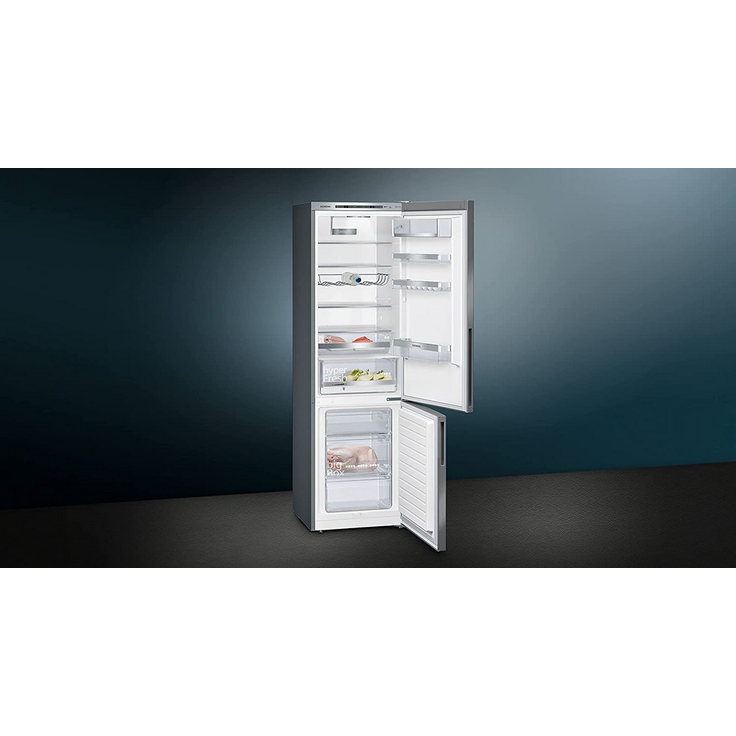 Siemens KG39E8IBA Kühl-Gefrierkombination, freistehend, edelstahl, LowFrost, 0-Grad-Zone, Schnellkühlen und -gefrieren, Urlaubsschaltung, LED, Breite 60 cm, Energieklasse B – Bild 7
