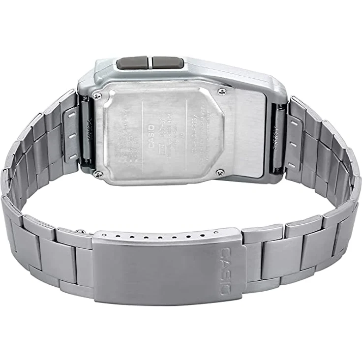 Casio Armbanduhr Herren Chronograph Casio Collection DBC 32D 1AES, Quarzuhr, 37 mm, silber – Bild 4