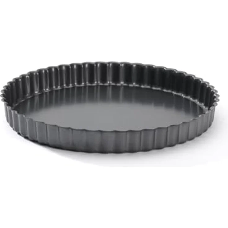 DE BUYER Tortenform, Edelstahl, schwarz, 23.2 x 23 x 3.2 cm – Bild 2