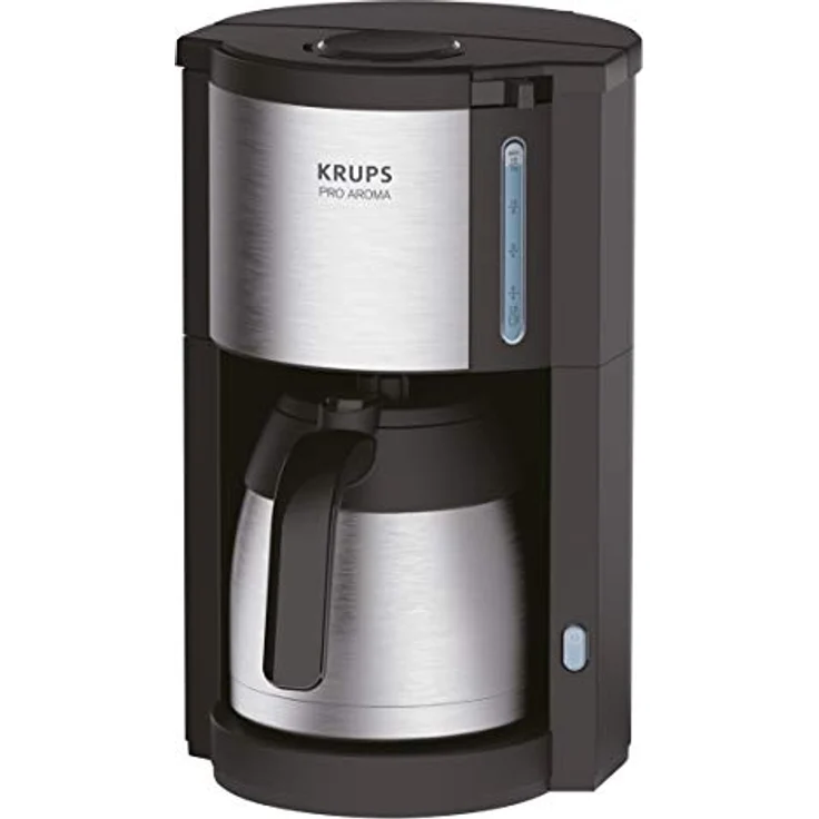 Krups KM305D10 ProAroma Thermo-Filterkaffeemaschine, 800 Watt, schwarz-edelstahl – Bild 3