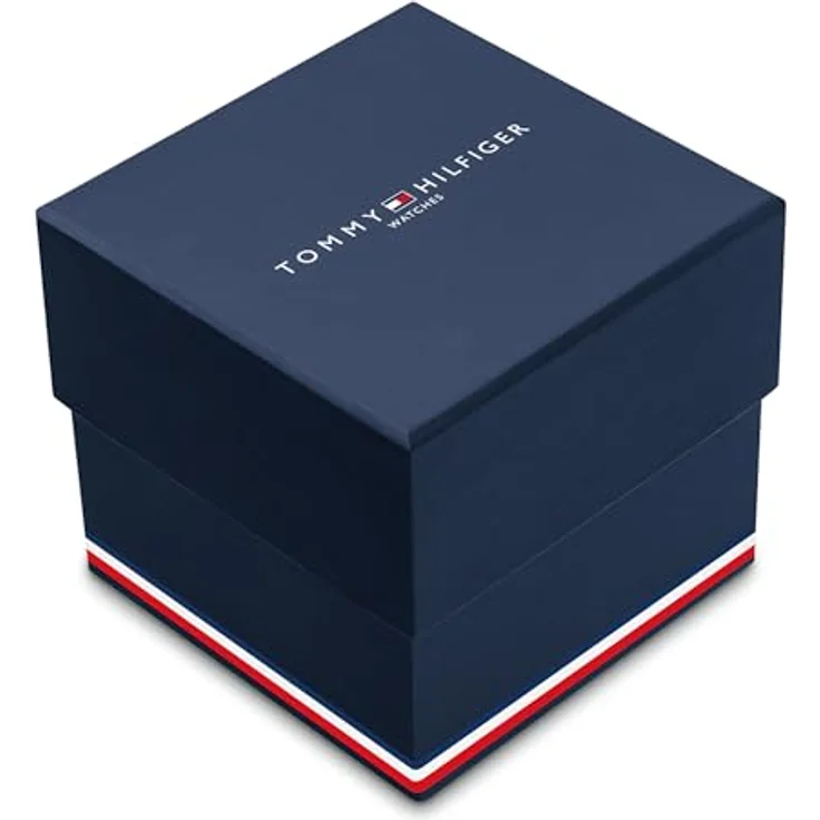Tommy Hilfiger MELLIE 1782782, Multifunktionsuhr Damen, Quarzuhr, Edelstahlarmband, analog, graues Zifferblatt, silberfarben, mit Glassteinen – Bild 6