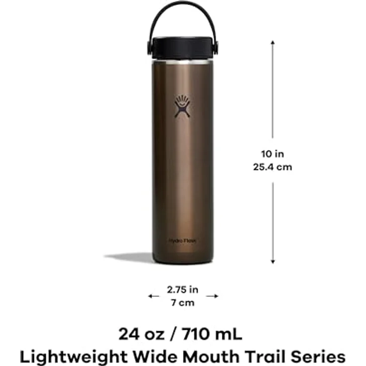 Hydro Flask 680 g leichte breite Flexkappe Serpentine, Thermoskanne mit doppelwandiger Vakuumisolierung – Bild 5