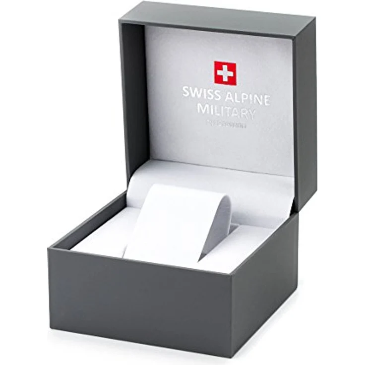 Swiss Alpine Military Herren Uhr Chrono 7043.9137SAM Edelstahl – Bild 3