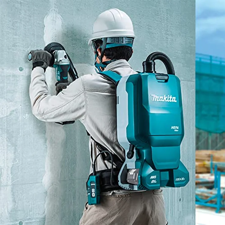 Makita Hand- und Stielstaubsauger Akku-Staubsauger LXT 18 V x 2, Staubsauger, Bodenstaubsauger, 6 l, 110 mbar – Bild 6