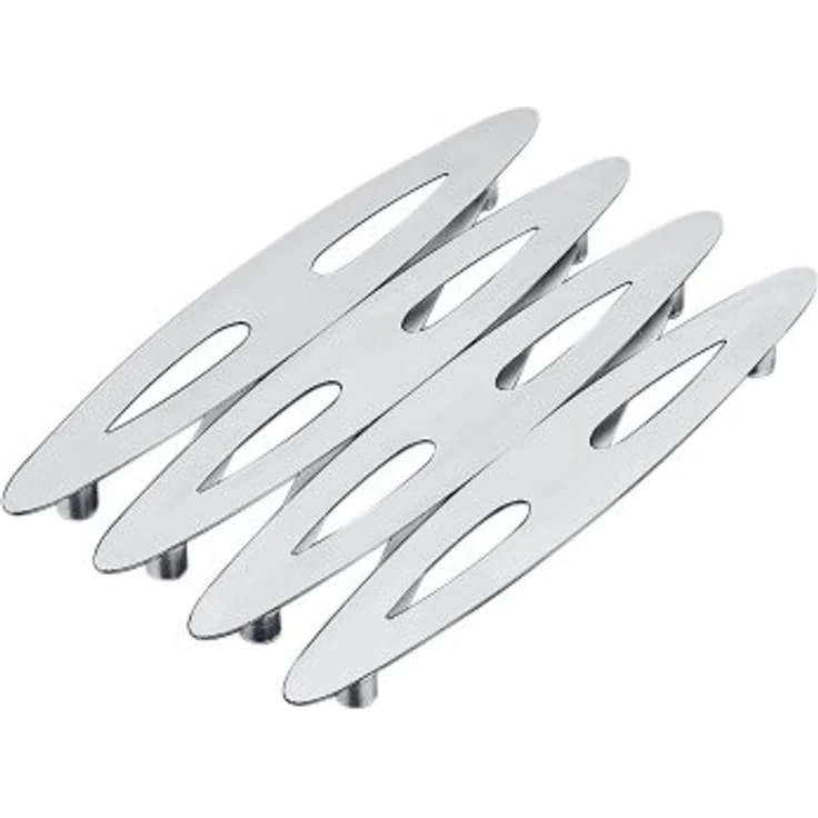 WMF Hot-Pot Topfuntersetzer, ausziehbar 22 x 14 cm, Cromargan Edelstahl mattiert, Untersetzer für Töpfe, Pfannen, heiße Auflaufformen – Bild 5