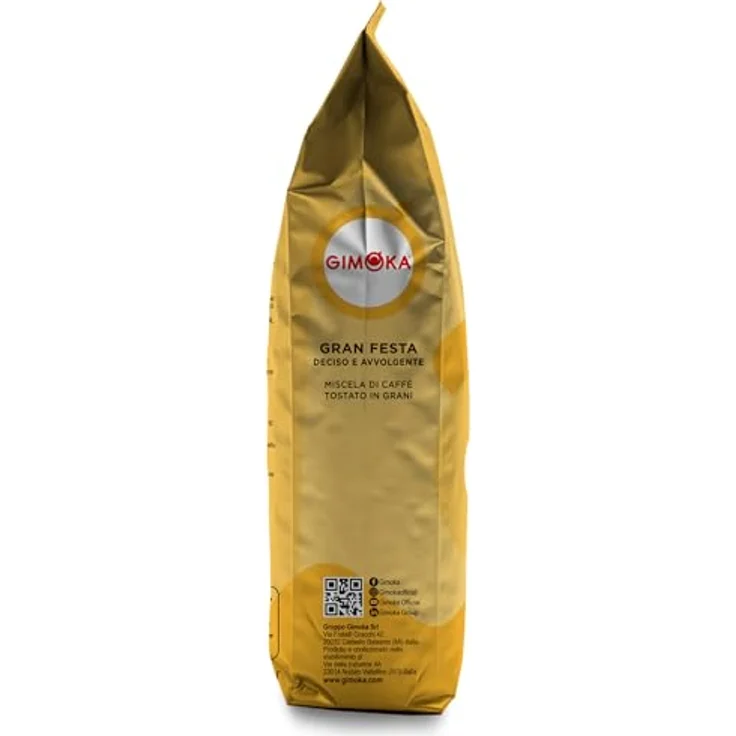 Gimoka Kaffeebohnen Gran Festa - gold 1000g – Bild 5