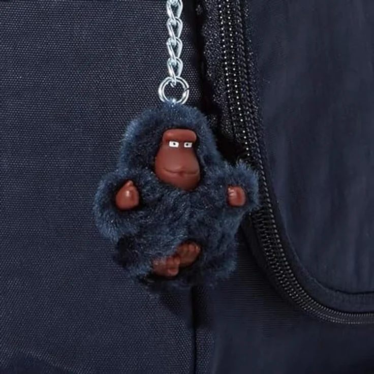 Kipling NEW KICHIROU Lunchtas - True Blue Tonal, Isoliertes Hauptfach, leicht abwischbar, mit Trolley-Band – Bild 4