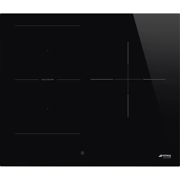 Smeg Classic SI1M4634D, Induktionskochfeld Schwarz, 60 cm, 3 Brenner, Glaskeramik, MultiZone, 7400 W