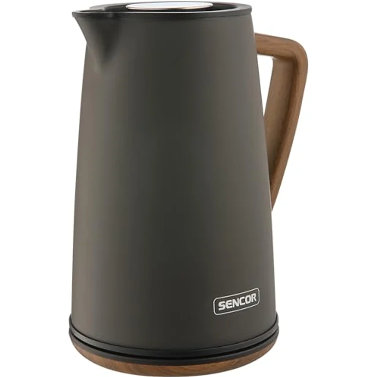 SENCOR Wasserkocher SWK 2727MB, 1,7 Liter, Schwarz, mit automatischer Abschaltung und Wasserstandsanzeige – Bild 1