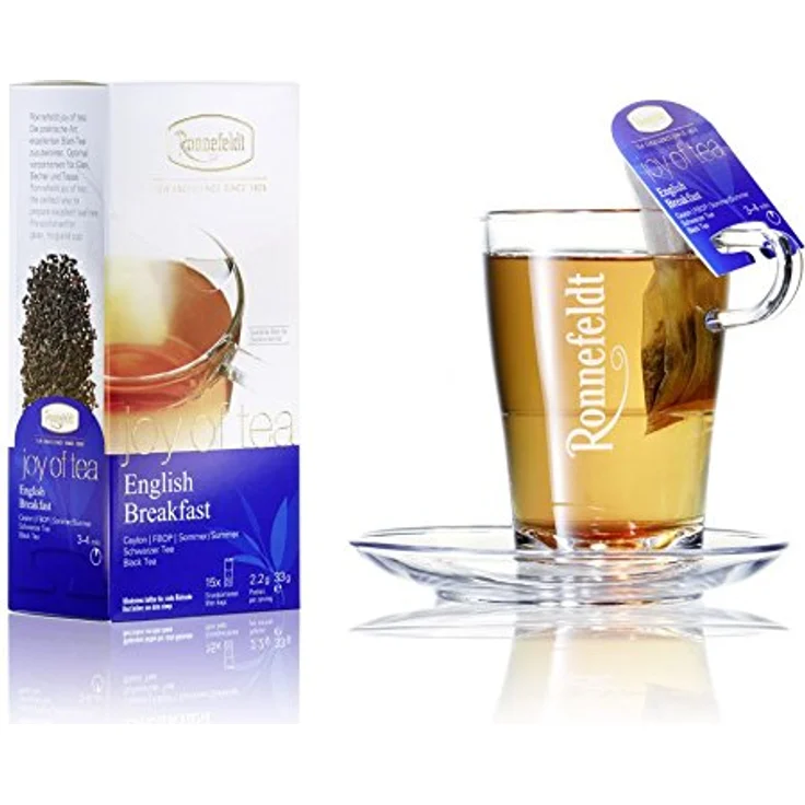 Joy of Tea English Breakfast schwarzer Tee 15 Teebeutel (Caddy) 33g : 1er Packung – Bild 3