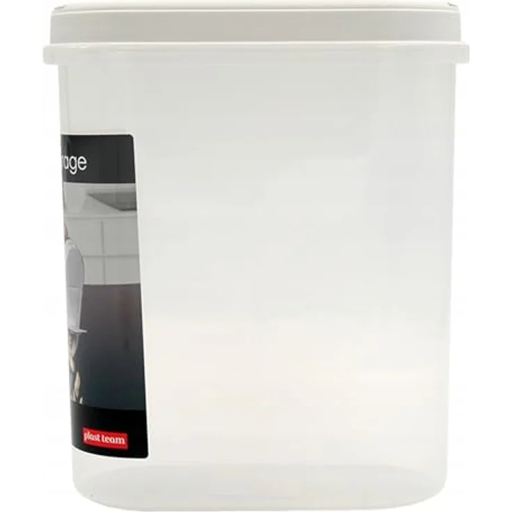 Plast Team Schüttdose Vorratsdose 2,4L, Polypropylen mit Zweiwege-Ausgießsystem, schlankes Design für einfache Handhabung – Bild 4
