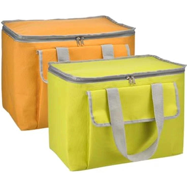 Haushalt International Kühltasche Isoliertasche Picknicktasche 30 Liter 2 Tragegriffe Fronttasche 66308 – Bild 2