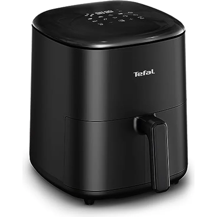 Tefal EY2458 Easy Fry Max Heißluftfritteuse | 5 L Fassungsvermögen | 10 automatische Garprogramme | digitaler Touchscreen | zeit-/energiesparend | Antihaftbeschichtung | Schwarz – Bild 2