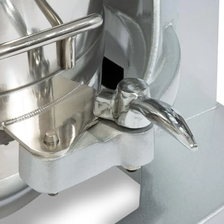 Vertes Teigkneter 1500W, 40L Kapazität, Edelstahl Rührschüssel, 3 Stufen 80, 160 und 310 U/min – Bild 7