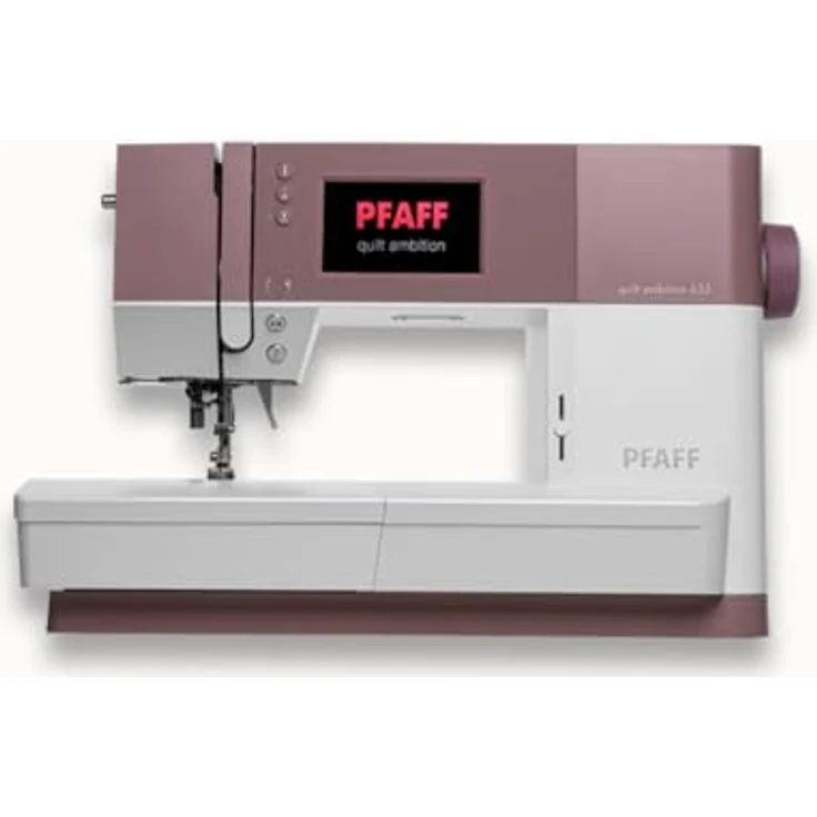 PFAFF quilt ambition 635, Nähmaschine mit 203 Programmen, altrosa, integriertem IDT™ System und großem Color Touch Screen – Bild 3