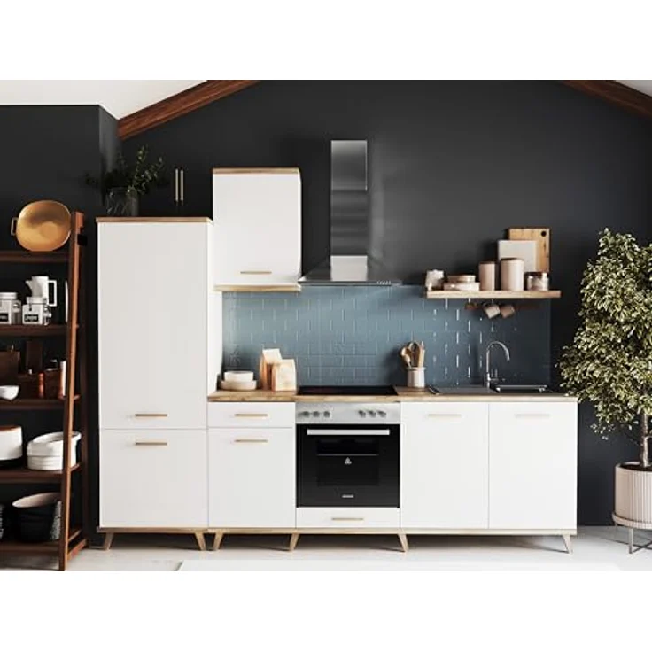 Respekta CH 22058 IX-B Wandhaube, B, Abluft und Umluft, Wand- oder Schrankmontage, Breite 60 cm, 3 Gebläsestufen – Bild 11
