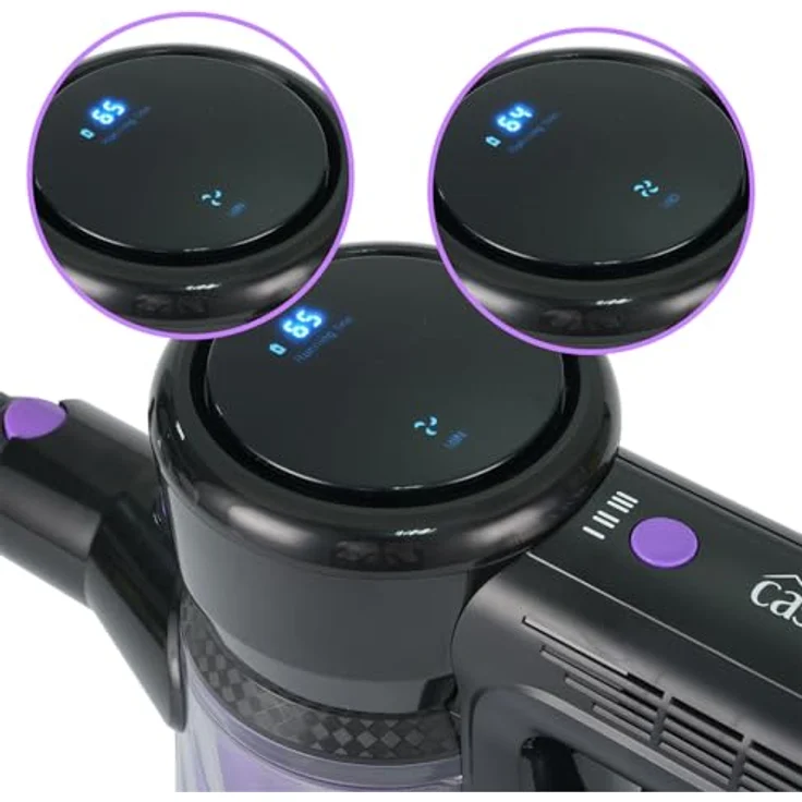 Casativo Multifunktionaler 2in1 Akku Staubsauger - Zyklon-Hand- & Bodensauger mit Wischaufsatz, 23 kPa Saugkraft, HEPA-Filter, beutellos, für allergikerfreundliche Reinigung – Bild 3