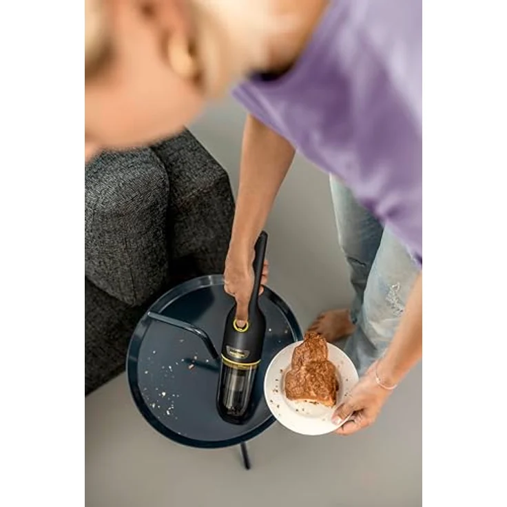 Kärcher Akku-Handstaubsauger CVH Anniversary Edition, kompakter und Leichter Krümelsauger mit 20 Minuten Laufzeit, HEPA-Filter, USB-C Ladefunktion – Bild 3