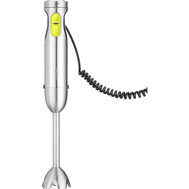 HENDI Stabmixer mit Spiralkordel, 220-240V/1000W, 65x425mm, Edelstahl AISI 304/Schwarz – Bild 2