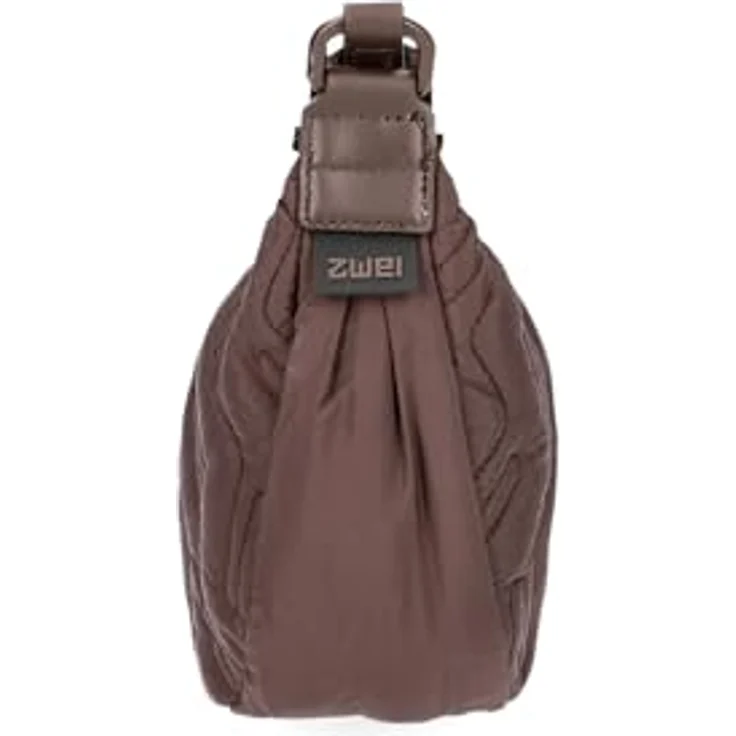 Zwei Cleo Umhängetasche 30 cm, braun, 100% Nylon, 30 cm x 10 cm x 15 cm – Bild 5