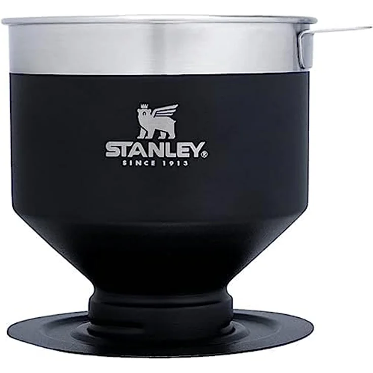 Stanley Perfect Brew Pour Over Kaffeebereiter - Ergibt 1-6 Tassen - Kaffeefilter Wiederverwendbar Edelstahl - Filterkaffee - BPA-frei - Leicht zu Reinigen & Abnehmbarer Filter - Schwarz – Bild 1