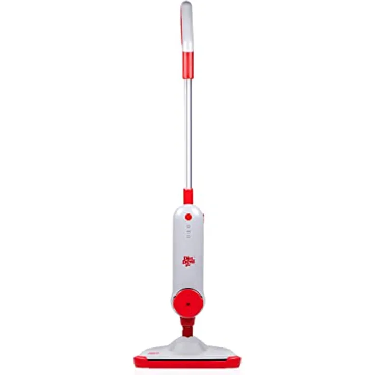 Dirt Devil Dampfreiniger DD7002-1300W - Bodenreiniger - 7,5 Meter Reichweite - Einsatzbereit innerhalb von 30 Sec - Einstellbare Dampfmenge - Wassertank 330ML