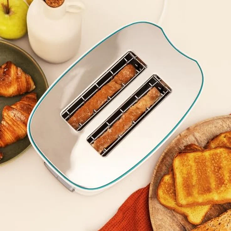 Cecotec Toast&Taste Double W, Vertikaler Toaster mit Doppelschlitz für 2, 650 W – Bild 5
