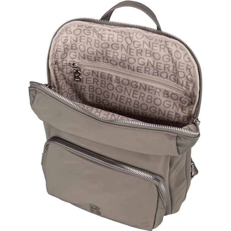Bogner Verbier Play 1.0 Maxi City Rucksack, 32 cm, oliv, 100% Polyester, kompakte Größe 27 cm x 8 cm – Bild 4