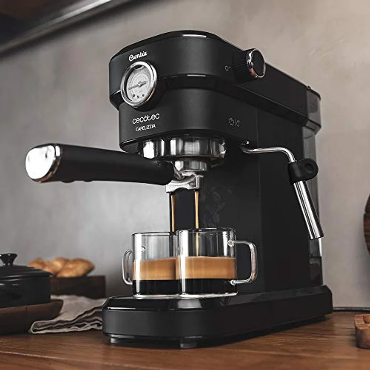 Cecotec Cafelizzia 790 Black Pro Espressomaschine Siebträgermaschine, mit Dampfdüse, schwarz – Bild 4