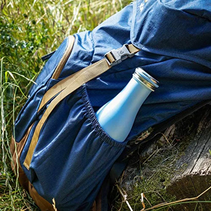 Lurch 240940 Thermo-Flasche für heiße und kalte Getränke aus Doppelwandigem Edelstahl, 0,5l, – Bild 3