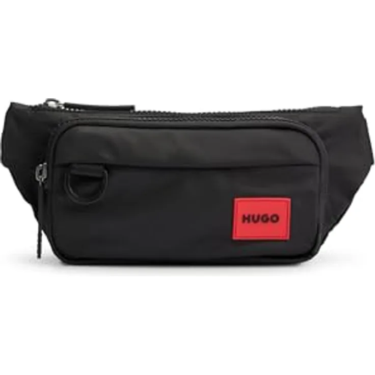 Hugo Ethon 2.0 Gürteltasche, 31 cm, schwarz, 100% Polyester, kompakte Bauweise