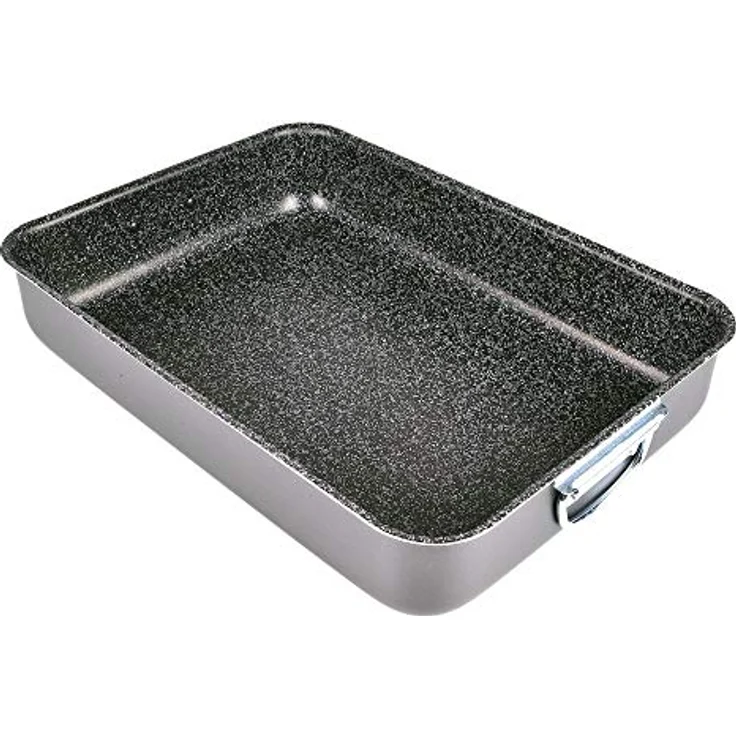 Alluflon Tradition Italien Lasagneform, Aluminium, schwarz – Bild 2