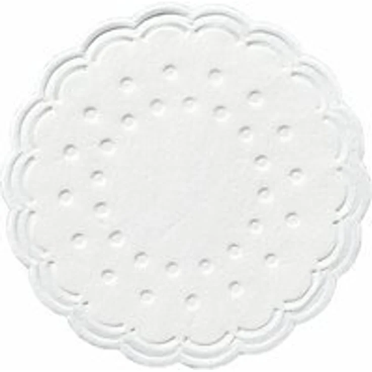 Duni Untersetzer 8lagig Tissue Uni weiß, ø 7,5 cm, 250 Stück